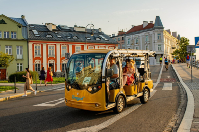 Cracovia - tour con la macchina elettrica