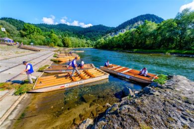 Rafting sul fiume Dunajec