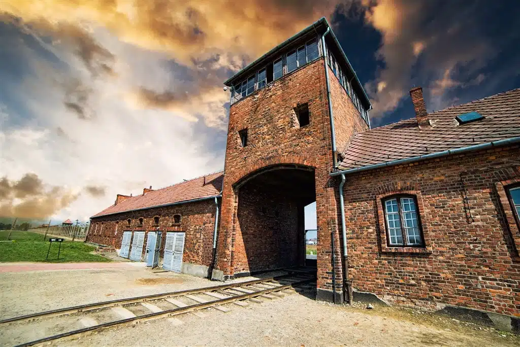 Birkenau Main Gate Auschwitz II gate