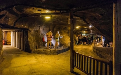 Tourist route in Salt Mines