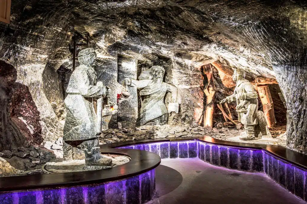 Salt sculptures in Wieliczka